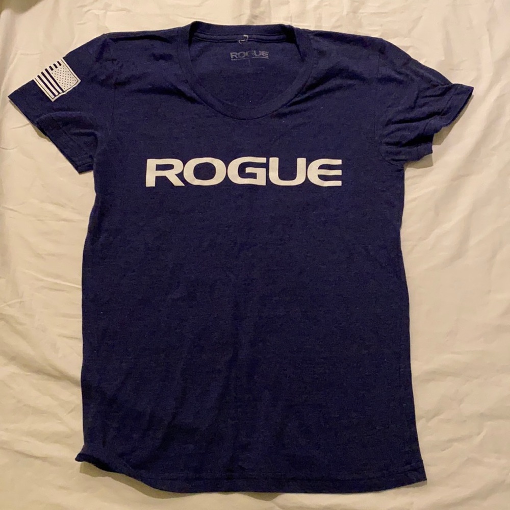 Rogue Basic Women’s T-Shirt Blue Size L